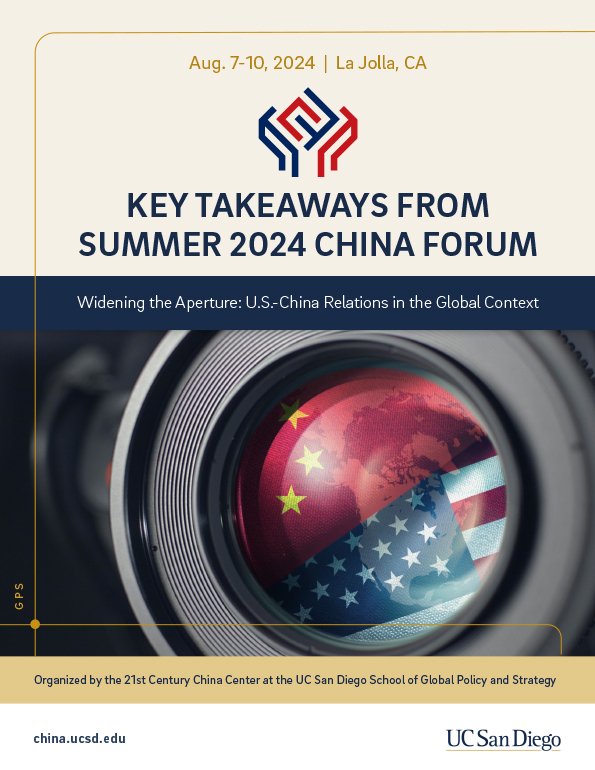 Cover for China Forum Summer 2024 Takeaways